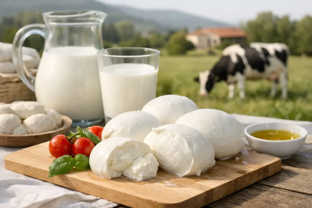 Mozzarella da latte 100% italiano: cosa conta